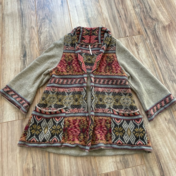 Free People Multicolor Patterned Cardigan - Picture 2 of 7